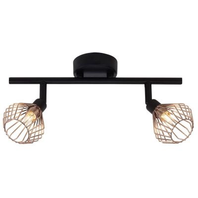 Industrialna lampa sufitowa miedziana, Keyshaira