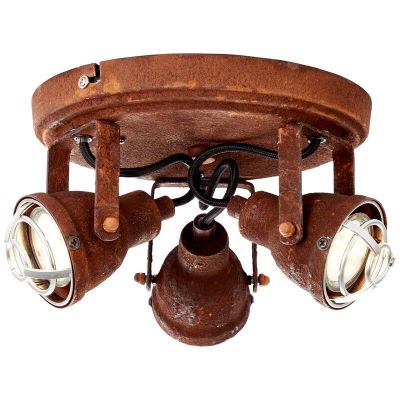 Industrialny spot sufitowy rdzawy, Abyga