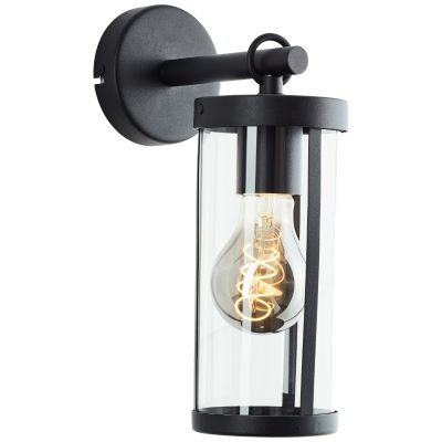 Nowoczesna lampa zewnętrzna czarna, Sjoukje, IP44