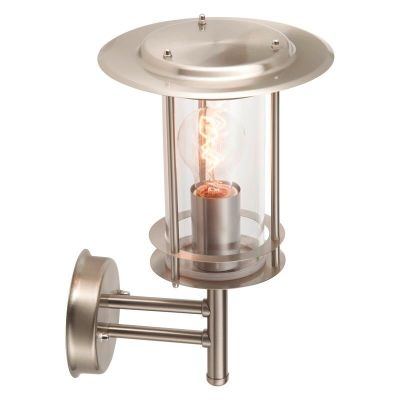 Metalowa lampa zewnętrzna chromowana, Shamayra, IP44