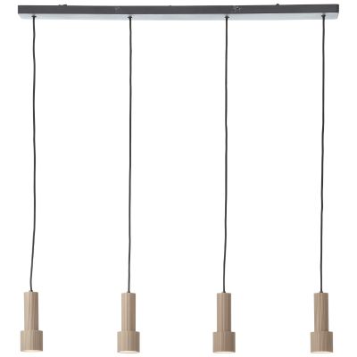 Nowoczesna lampa wisząca brązowa, Ugur