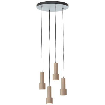 Nowoczesna lampa wisząca brązowa, Ugur