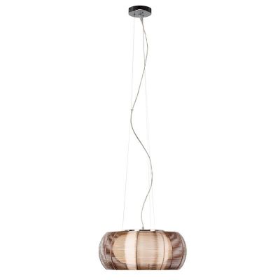 Nowoczesna lampa wisząca brązowa, Amela