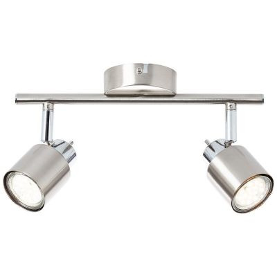 Nowoczesna lampa sufitowa niklowa, Fenne