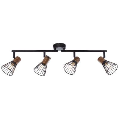 Nowoczesna lampa sufitowa brązowa, Floor