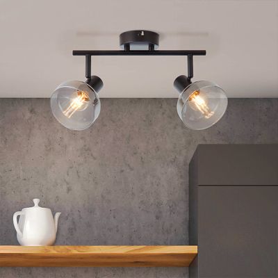 Design spot sufitowy czarny, Dimitry