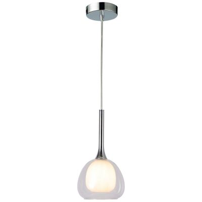 Nowoczesna lampa wisząca chromowana, Emmelien