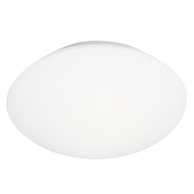 Szklana lampa sufitowa biała, Dara