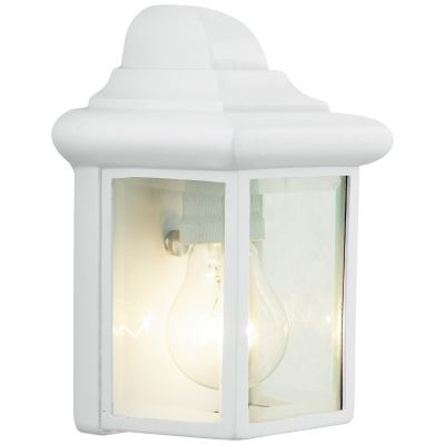 Klasyczna lampa zewnętrzna biała, Kalle, IP23