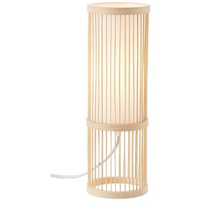 Drewniana lampa stołowa baza, Kayra, z przełącznik