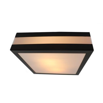 Plastikowa lampa zewnętrzna antracytowa, Tosca, IP44