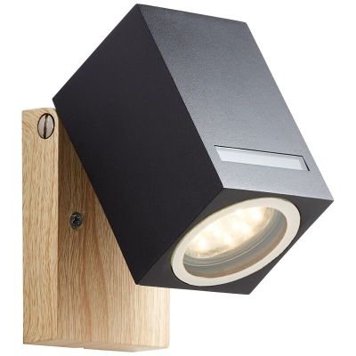 Nowoczesna lampa zewnętrzna czarna, Charis, IP44