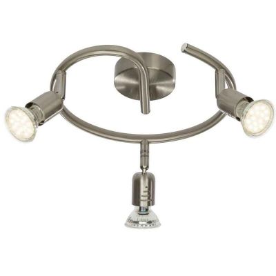 Metalowy spot sufitowy chromowany, Hayo, 50W, 3000K LED