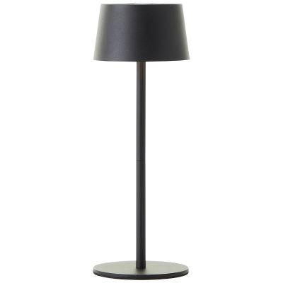 Nowoczesna lampa stołowa ogrodowa czarna, Petter, 2W, 3000K LED, IP44, ściemniana w 3 krokach
