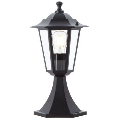 Klasyczna lampa zewnętrzna czarna, Radha, IP44