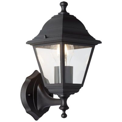 Klasyczna lampa zewnętrzna czarna, Kalle, IP44