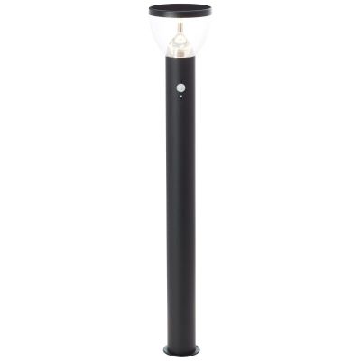 Nowoczesna lampa podłogowa zewnętrzna solarna czarna, Saar, 3W, 3000K LED, IP44