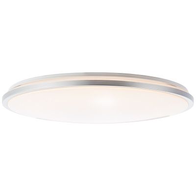 Nowoczesny plafon sufitowy biały, Haron, 60W, regulowany kolor LED, z pilot