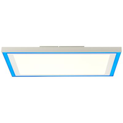 Nowoczesna lampa sufitowa panel LED biała, Ricco, 25W, regulowany kolor LED, z pilot