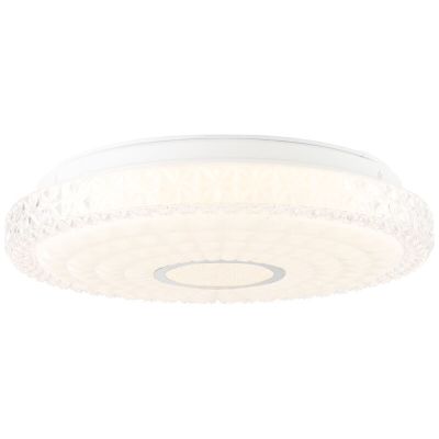 Design plafon sufitowy chromowany, Jenine, 12W, 3000K LED