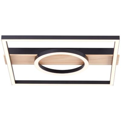 Design plafon sufitowy brązowy, Konrad, 20W, 3000K LED