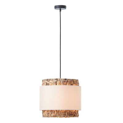 Rustykalna lampa wisząca brązowa, Vibeke