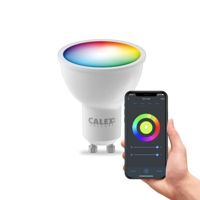 Calex inteligentna żarówka LED GU10 4,9W, RGBW