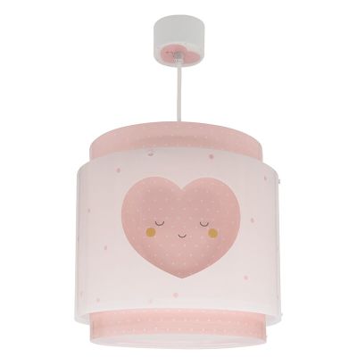 Różowa lampa wisząca dla dzieci plastikowa, Dreams