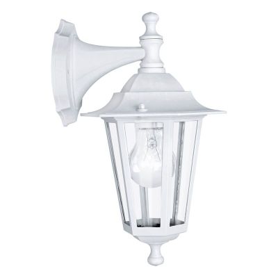 Aluminiowa klasyczna lampa zewnętrzna biała, Alieke, IP44