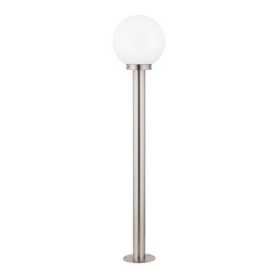 Stal Nierdzewna lampa zewnętrzna srebrna, Baukje, IP44