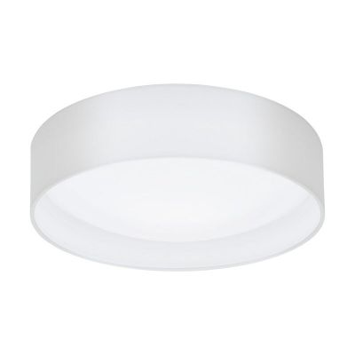 Tkaniny nowoczesny plafon sufitowy biały, Abano, 12W, 3000K LED