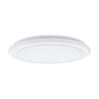 Stalowy plafon sufitowy biały, Elseline, 40W, regulowany kolor LED