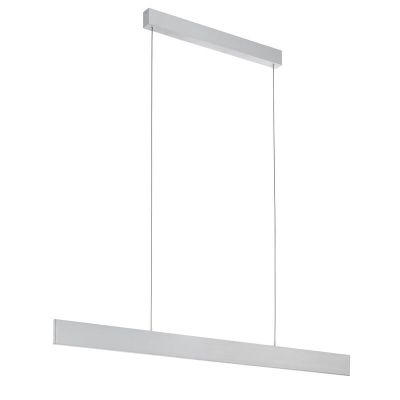 Aluminiowa nowoczesna lampa wisząca szara, Rick, 21W, 3000K LED