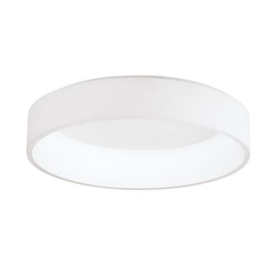 Plastikowa design lampa sufitowa biała, Elsje, 34W, 3000K LED