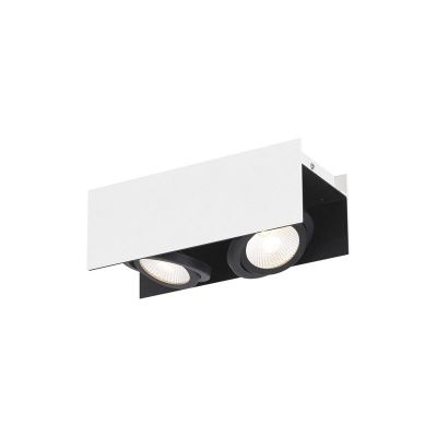 Aluminiowa design lampa sufitowa biała, Patrik, 5W, 3000K LED