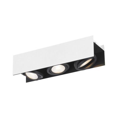 Aluminiowa design lampa sufitowa biała, Patrik, 5W, 3000K LED