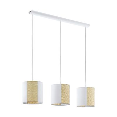 Papierowa lampa wisząca biała, Harmjan