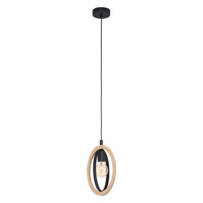 Drewniana lampa wisząca, Angeline