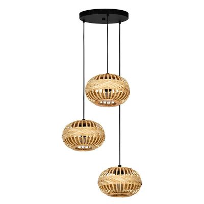 Metalowa rustykalna lampa wisząca brązowa, Firenze
