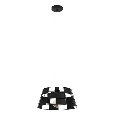 Aluminiowa lampa wisząca czarna, Nelly