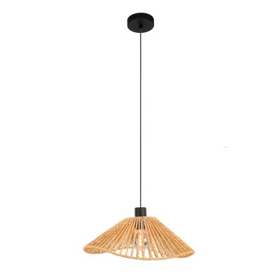 Papierowa lampa wisząca brązowa, Jitze