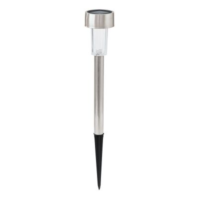 Stal Nierdzewna lampa dogruntowa srebrna, Zora, 0,5W, 3000K LED, IP44, z przełącznik