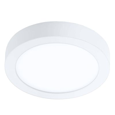 Plastikowa inteligentna lampa sufitowa biała, Geraldo, 16,5W, regulowana ciepła do zimnej bieli LED, IP44