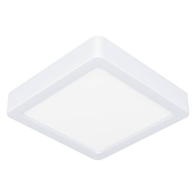 Plastikowa lampa łazienkowa sufitowa biała, Geraldo, 11W, 3000K LED, IP44