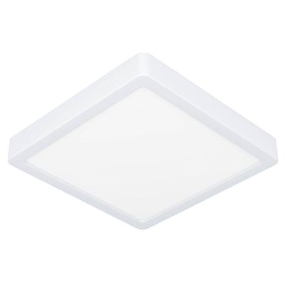 Plastikowa lampa łazienkowa sufitowa biała, Geraldo, 17W, 3000K LED, IP44