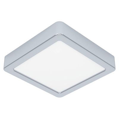 Plastikowa lampa łazienkowa sufitowa chromowana, Geraldo, 11W, 3000K LED, IP44