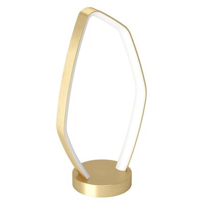 Aluminiowa design lampa stołowa złota, Samson, 10,8W, 3000K LED, z przełącznik