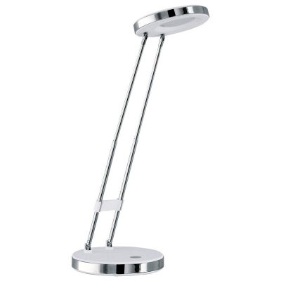 Plastikowa nowoczesna lampa biurkowa biała, Arie, 3W, 3000K LED, z przełącznik