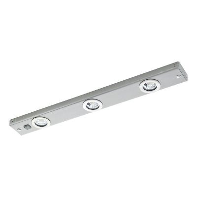 Metalowa nowoczesna lampa sufitowa niklowa, Jary, 2W, 3000K LED, z przełącznik