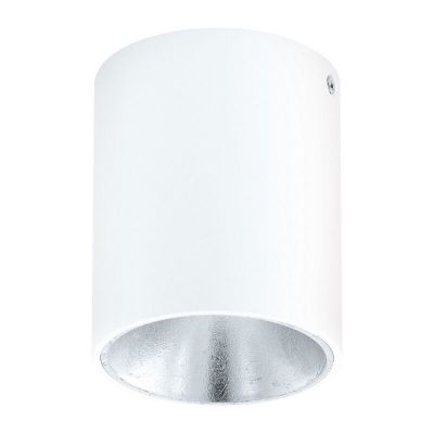 Aluminiowy nowoczesny plafon sufitowy biały, Dahne, 3W, 3000K LED